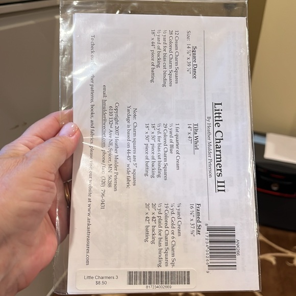 3 tablespoons runner patterns - Picture 2 of 2